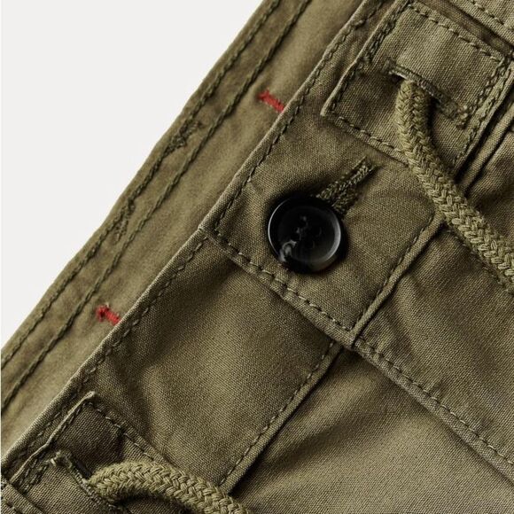 ZARA LOOSE FIT CARGO PANTS ZW COLLECTION - Picture 10 of 13